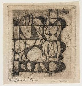 Untitled (etching B) — Adolph Gottlieb