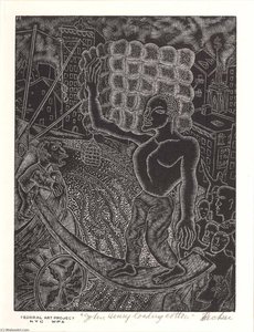 John Henry Loading Cotton — Fred Becker