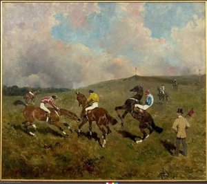 Avant Le Départ — Princeteau Pierre Charles Marie