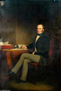George Carr Glyn, First Lord Wolverton, Chairman Of The London And Birmingham Railway — Sir Francis Grant, Academic Realism