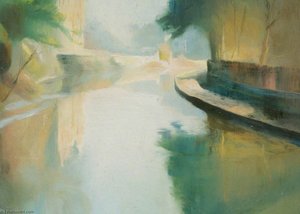 Morn Glamorgan Canal — Edgar Herbert Thomas