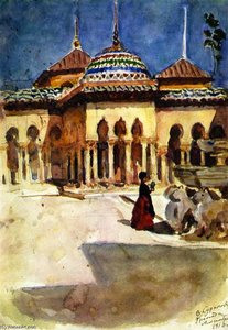 Granada, The Alhambra — Vasily Ivanovich Surikov
