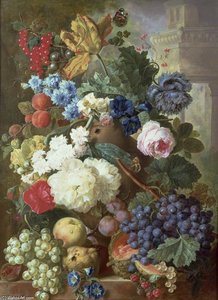 Flowers And Fruit - — Jan Van Os