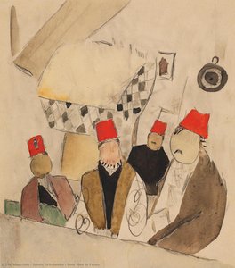 Four Men In Fezes — Oleksa Hryshchenko