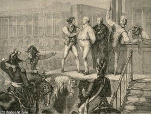 The Execution Of Louis Xvi On 21 January — Hippolyte De La Charlerie