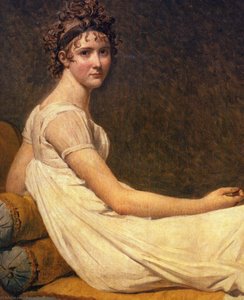 Madame Recamier — Jacques-louis David, Neoclassical Style