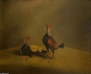 Cockfighting - — Henry Thomas Alken