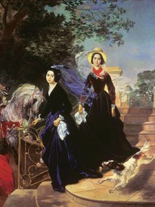 Shishmarevy — Karl Pavlovich Bryullov, Romanticism