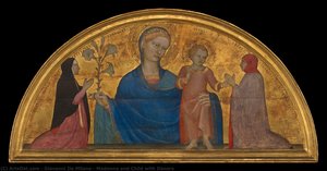Madonna and Child with Donors