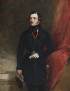 Major Henry Francis Cockayne Cust (1819–1884), Mp — Stephen Catterson Smith