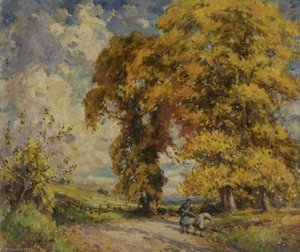 Autumn In The Cotswolds — Gertrude Crompton