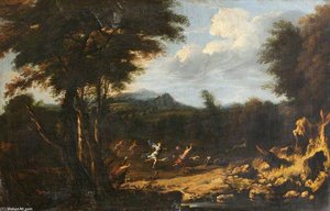 Landscape With Diana At The Chase