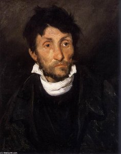 Portrait Of A Kleptomaniac — Théodore Géricault, Romantic Fire