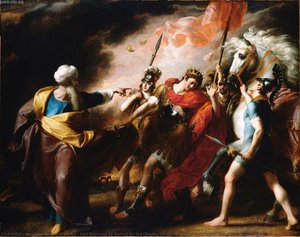 Saul Reproved By Samuel For Not Obeying The Commandments Of The Lord — John Singleton Copley, Neoclassicism