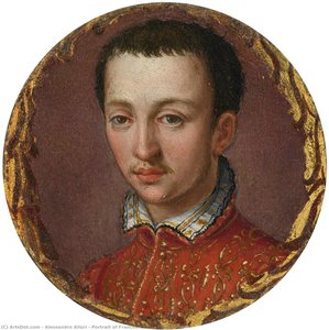 Portrait Of Francesco I De' Medici — Alessandro Allori, Renaissance