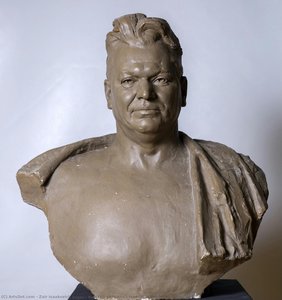 Portrait Of Mikhail Ivanovich Denisov — Zair Isaakovich Azgur