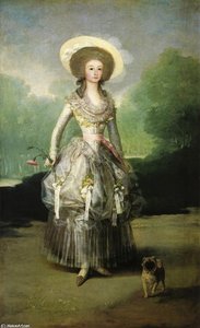 Mariana De Pontejos — Francisco José De Goya Y Lucientes, Romantic Painting