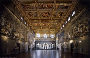 Sala Del Cinquecento — Giorgio Vasari, Florentine Renaissance