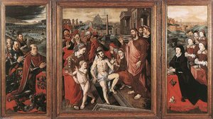 Triptych Of The Micault Family