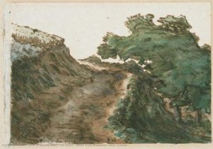 Road From Malavaux, Near Cusset — Jean François Millet The Elder