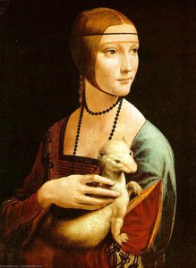 Lady With An Ermine, Czart — Leonardo Da Vinci, Renaissance
