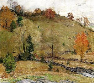 Hillside Pasture — Willard Leroy Metcalf