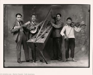 Folk musicians
