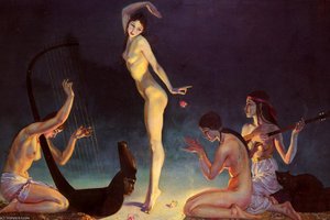 A Dancer Of Ancient Egypt — Jorge Apperley (george Owen Wynne Apperley)