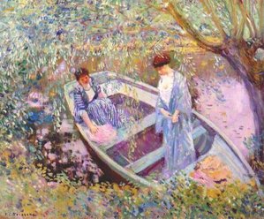 Under The Willows — Frederick Carl Frieseke