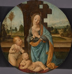 The Virgin And Child With The Young St. John — Лоренцо Ди Креди