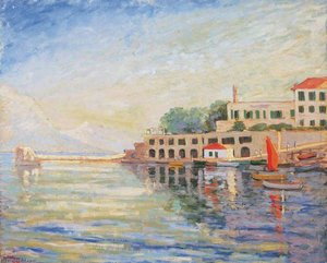 Late Afternoon, Saint Jean Cap Ferrat — Winston Spencer Churchill