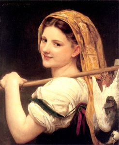 The Return Of The Walk — William-adolphe Bouguereau, Realism