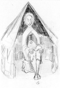Meditating Hermit — Remedios Varo