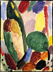 Variation: When The Lark Is Singing — Alexej Von Jawlensky, Expressionism