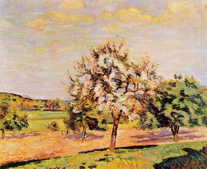 Apple Trees In Bloom — Ferdinand Guillaumin, Impressionism