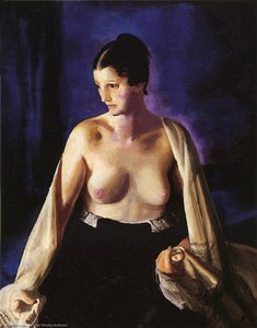 Nude With White Shawl — George Wesley Bellows