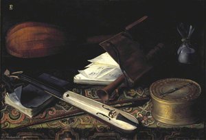 Still Life With Musical Instruments — Pieter Gerritsz Van Roestraten