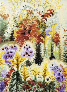 Purple Scarlet And Gold — Charles Burchfield