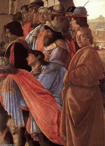 Die Verehrung Der Könige (detail) — Sandro Botticelli
