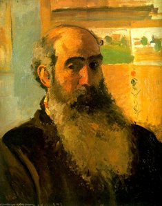 Self Portrait. — Camille Pissarro, Impressionist Landscape