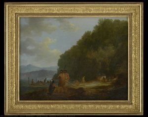 Ship Cove, Queen Charlotte Sound — John Webber, Historical Realism