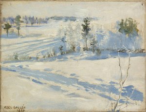 Winter Landscape — Akseli Gallen-kallela
