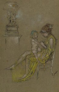 Mutter Und Kind — James Abbott Mcneill Whistler