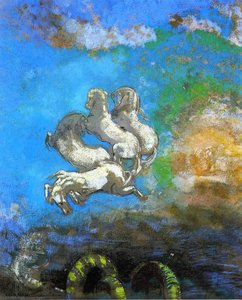The Chariot Of Apollo — Odilon Redon