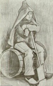 Boy With Spade — Vincent Willem Van Gogh