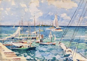 The Waterfront — Frank Weston Benson