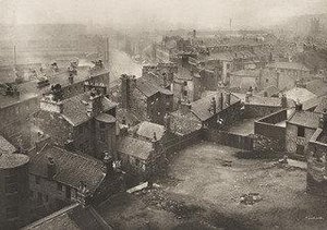 Old Houses At Corner Of George Street And High Street — Thomas Annan