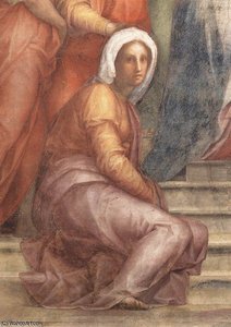 Visitation (detail) — Jacopo Carucci