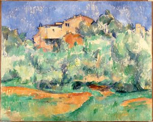 The Farm Of Bellevue — Paul Cézanne, Post-impressionism