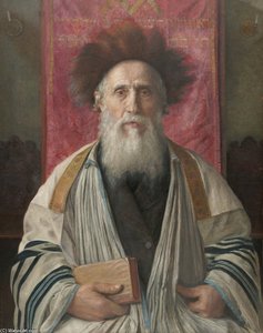 Portrait Of A Rabbi — Isidor Kaufmann